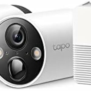 TP-Link Tapo C420S2 Überwachungskamera Aussen, 2K Hochauflösung, 5200mAh wiederaufladbarer Akku, Vollfarb-Nachtsicht, Intelligente Identifikation, microSD-Karte und Cloud-Speicher, 2-Cam-Set