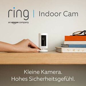 Ring Indoor Cam, Zertifiziert und generalüberholt | Funktioniert mit Alexa | Weiß