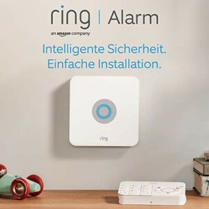Ring Alarm 5-teiliges Set (1. Generation) von Amazon – Alarmanlage mit optionaler unterstützter Überwachung – ohne langfristige Verpflichtungen – funktioniert mit Alexa