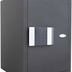 Rottner Prestige 500 Hoteltresor Stahl Touchscreen Möbeltresor Elektronikschloss mechanische und elektronische Notöffnung möglich Innenbeleuchtung Fachboden inkl. Befestigungsmaterial