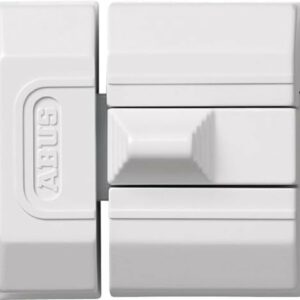 ABUS 117770 Tür-Schieberiegel SR30, weiß, 11777, Tastenfeld