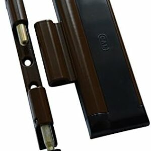 Cal Doublex XL – Fenstersicherung gegen Einbruch, auch für Balkontür, Terassentür Einbruchschutz, braun schwarz