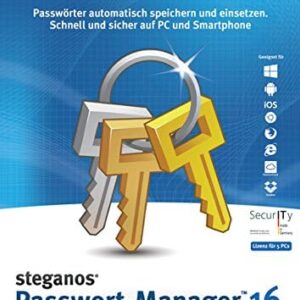 Steganos Passwort Manager 16