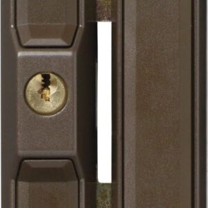 ABUS Fenster-Zusatzsicherung FTS88 – Fensterschloss mit 2 verkrallenden Stahlriegeln, verschiedenschließend – ABUS-Sicherheitslevel 9 – 10754 – braun