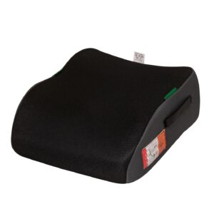 Autokindersitz Safari von UNITED KIDS Gruppe II/III Sitzerhöhung mit waschbaren Bezug EU Norm ECE R129, Farbe:schwarz-grau
