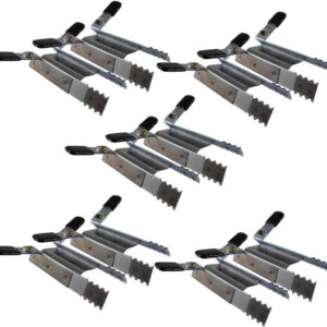 Klemmsicherung Rollladen Einbruchschutz für das Fenster, genial & einfach Sie erhalten 10Stück (5 Paar)