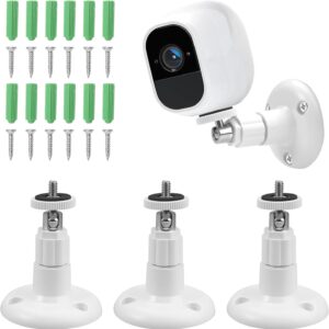 Adjustment Wandhalterung Kompatibel mit Ring Stick Up Kamera Ring Kamera Halterung Outdoor 360° Verstellbare Sicherheitskamera Wandhalterung Ring Cam Kamera Wandhalterung für Arlo Arlo Pro Cam System