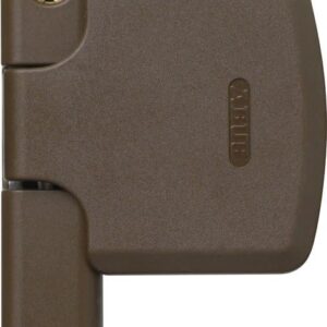 ABUS Fenster-Zusatzsicherung FTS206 – Fensterschloss mit zweistufiger Verriegelung, verschiedenschließend – ABUS-Sicherheitslevel 10 – 37395 – Braun