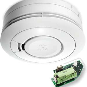 Ei Electronics Ei650RF Funkrauchmelder, Set aus funkvernetzbarem Rauchwarnmelder und Funkmodul, Testsieger Stiftung Warentest mit Batterie für 10 Jahre, weiß
