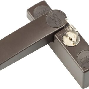 Burg Wächter Fenstersicherung, Braun, 142 x 24 x 35 mm