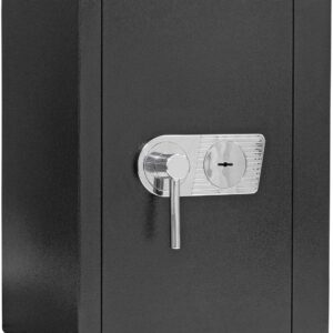 Profirst Sigma 65 Wertschutzschrank EN1 Doppelbartschloss 2 Schlüssel feuerhemmende Bauweise separat verschließbarer Innentresor 2 Fachböden verstellbar Befestigungsmaterial