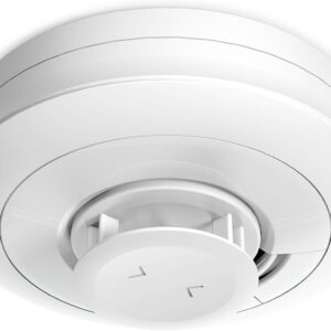 Ei Electronics Ei630W Hitzewarnmelder, Wärmewarnmelder mit Temperatursensor (58 °C) für Küche und Bad, optional funkvernetzbar, weiß