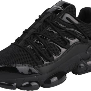Sicherheitsschuhe Herren Damen Arbeitsschuhe mit Stahlkappe Leicht Safety Shoes Sportlich Schuhe Atmungsaktiv rutschfeste Sicherheit Sneaker Stylisch Trekkingschuhe