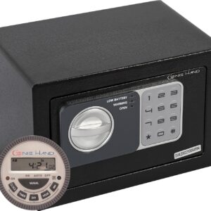 Genie Hand – Tresor mit Zeitschloss – B-Schloss – Anti-Bounce-Technologie (Klein)