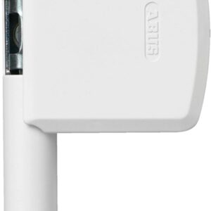 ABUS Scharnierseitensicherung FAS101 – Fenster-Zusatzschloss für die Scharnierseite – ABUS-Sicherheitslevel 10 – 24490 – Weiß