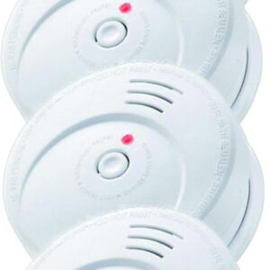 Jeising GS506G 4er Set Rauchwarnmelder/Brandmelder/bis zu 10 Jahren Lithium Batterie EN14604