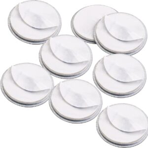 VisorTech Rauchmelder Magnet: 8er-Set Magnet-Befestigungssystem für Mini-Rauchwarnmelder (Magnethalterung Rauchmelder, Magnet Befestigung, Alarmanlage)