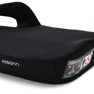 Osann Boost, Ergonomische Sitzerhöhung ohne Isofix, für Kinder ab 135 bis 150 cm – Black