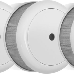 Smartwares RM620/3 3er Set Mini 10-Jahres Rauchwarnmelder mit Vds und DIN EN14604 und Q-Label/ Maße nur 75 x 35 mm