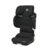 Maxi-Cosi Tanza i-Size, Klappbarer Kindersitz, 3,5-12 Jahren, 100–150 cm, 10 Kopfstützenpositionen, Tragbarer Reiseautositz, G-CELL Seitenaufprallschutz, Umweltfreundliche Produktion, Full Black