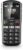 emporiaSIMPLICITY | Seniorenhandy | Tastenhandy ohne Vertrag | Mobiltelefon mit Notruftaste | 2-Zoll-Display | Schwarz