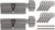 Löwen Sicherheit 2x Knaufzylinder KD 80 mm 40/40 gleichschließend inkl. 10 Wendeschlüssel – Metallic Silber Grau